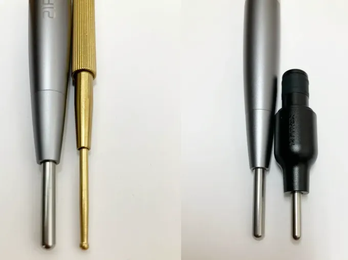 ziree先端の太さ比較