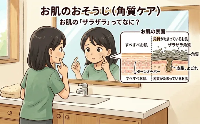 お肌のそうじ
