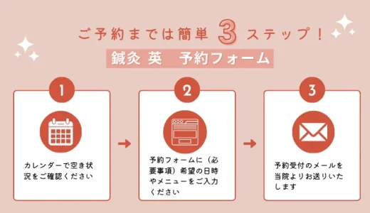 鍼灸 英　予約フォーム